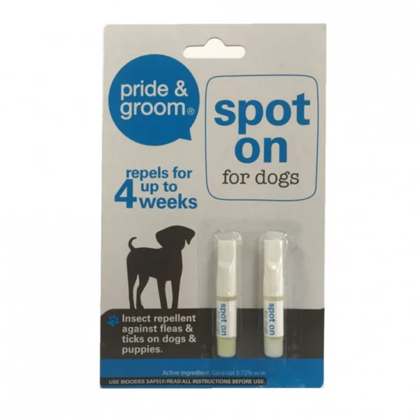 Pride & Groom Spot On For Dogs